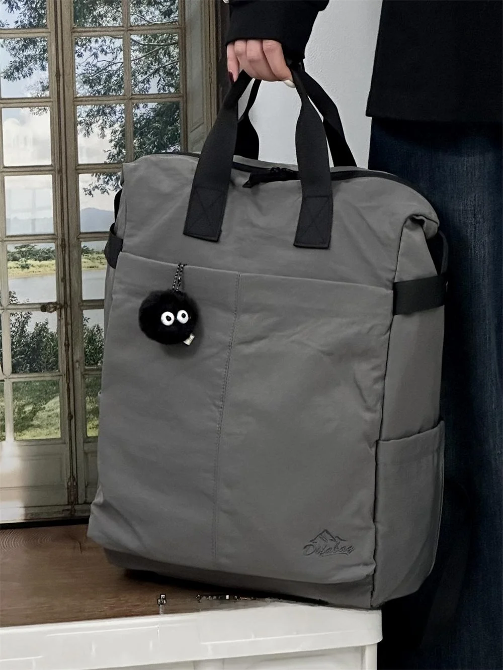 Большая вместительная мужская и женская сумка для ноутбука 5,6 дюйма Capaci для путешествий, школьников средней школы и университета