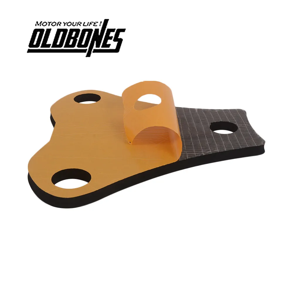 고밀도 레이스 폼 쿠션 시트 패드, 부드러운 매트, 강력한 접착제, 가와사키 닌자 250 300 400 650 2018 2019, 12mm 두께, 1 개