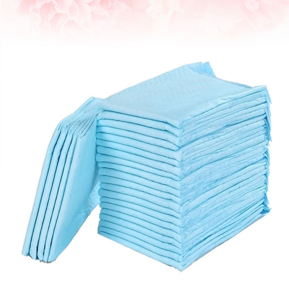 20pcs Disposable Septum Pad Diaper Pad Water Absorption Nappy Care Diaper for Baby Elderly Patients (45x33cm)