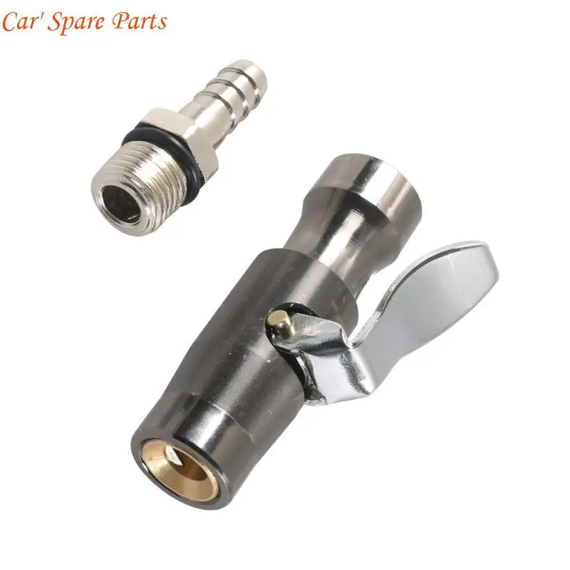 y4ua قفل الهواء تشاك 1/4 بوصة fnpt تدفق مغلق لتضخم الإطارات الآمن لا تسرب #2