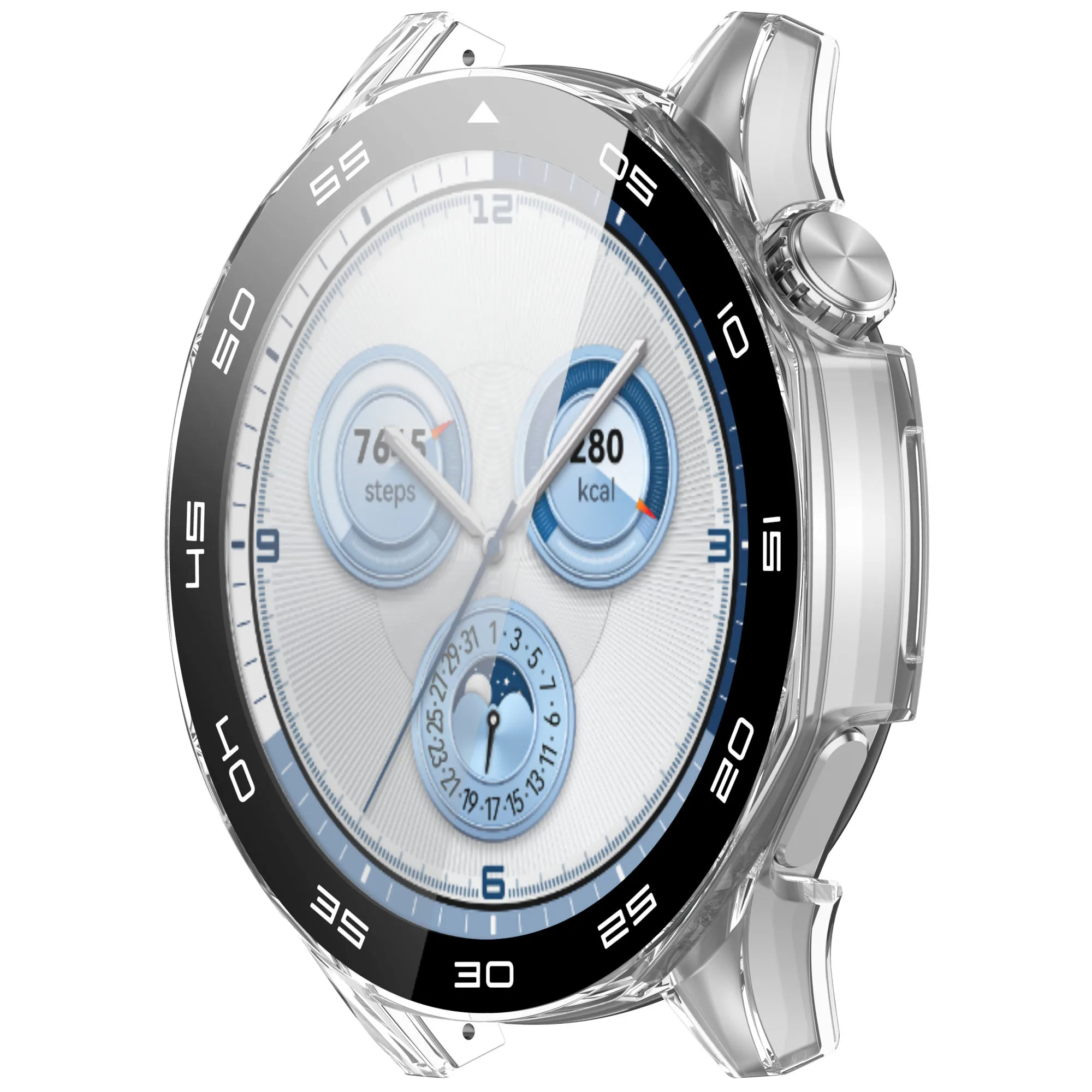 Hülle für Huawei Watch GT 5/GT5 Pro 46 mm, gehärtetes Glas, Displayschutzfolie und harter PC-Schutzstoßstange, Huawei GT5 Cover-Zubehör – Detail 30