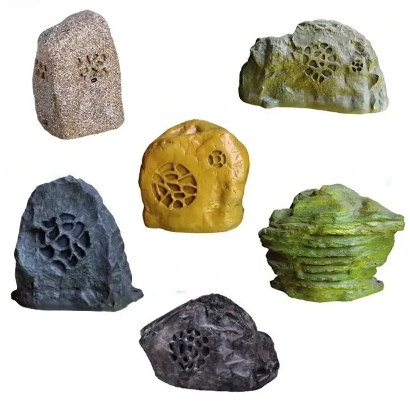 70V 100V Outdoor Rock Shaped Stone Landscape Speaker Garden Speaker