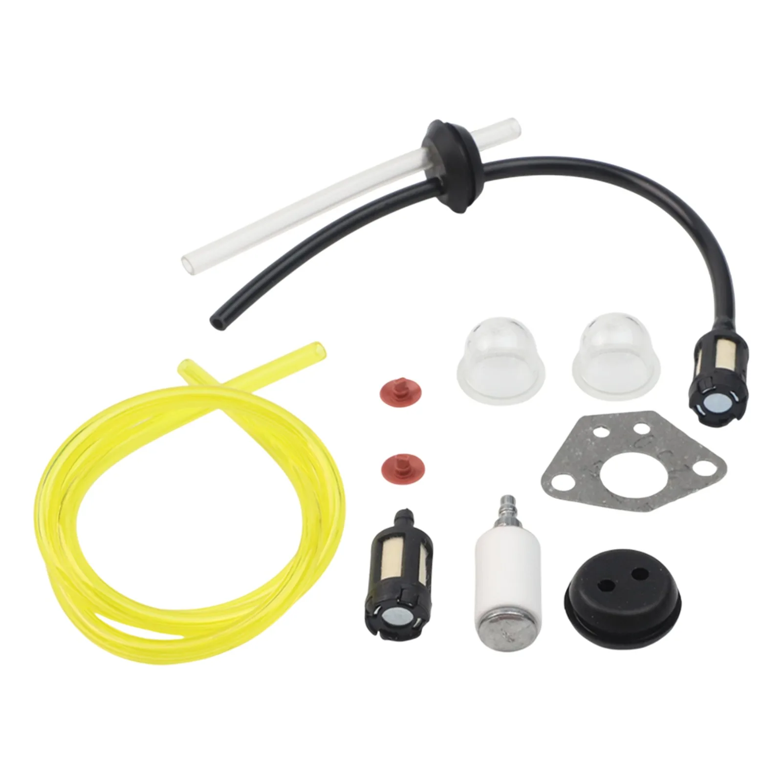

Engine Fuel Filter Hose Carburetor Kit Aluminum Alloy Construction Complete Installation Set Heavy Use Performance Lawn Care