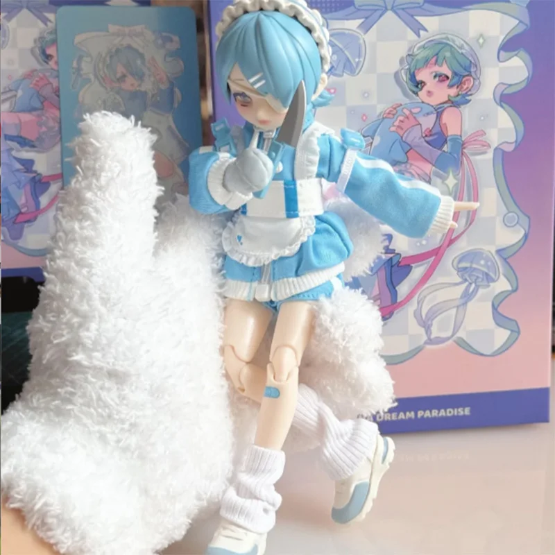 Eve Lynna Dream Paradise Series Blind Box Toys Cute Eve Lynna MJD Surprise Box Anime Action Figure Mystery Box Dolls Girls Gift