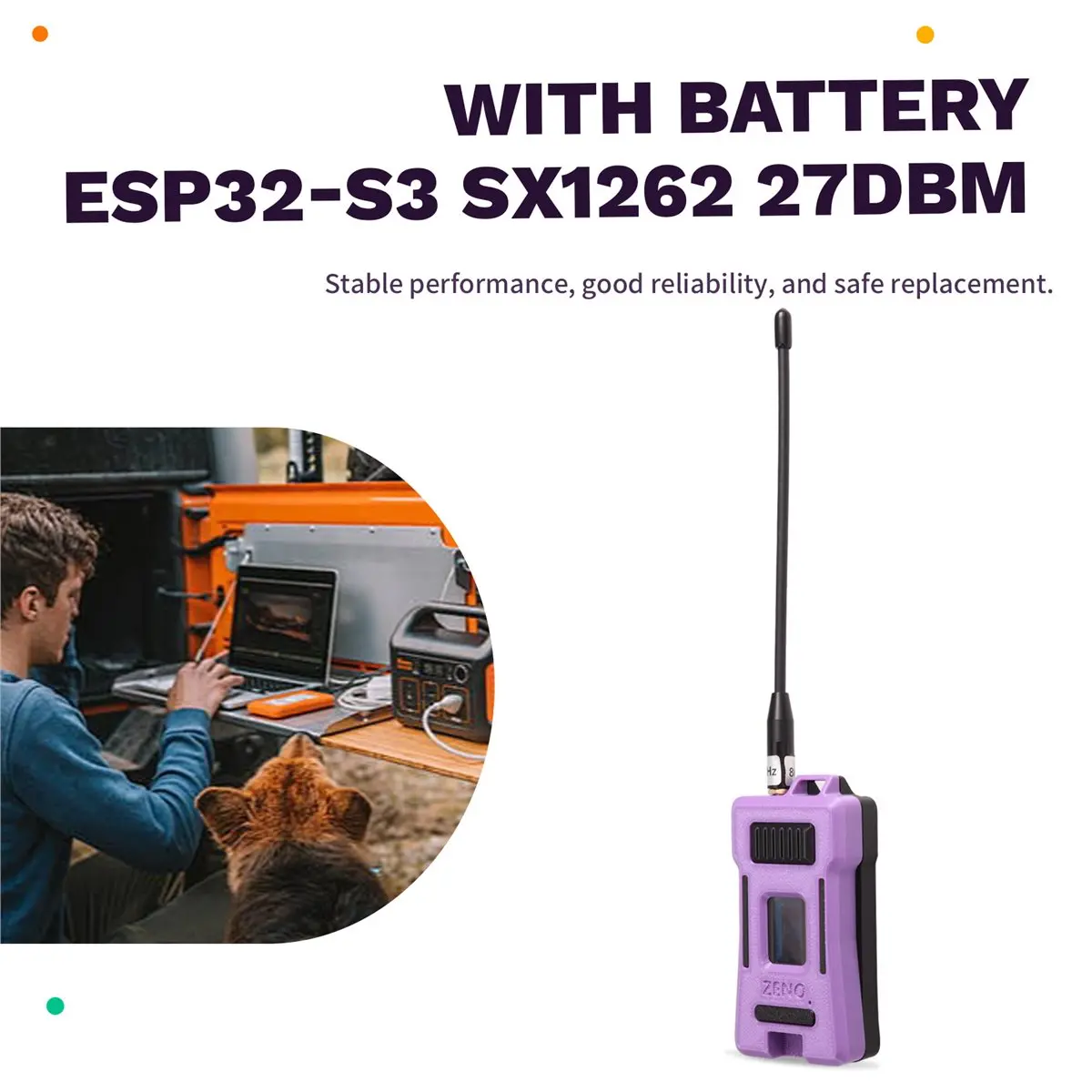 kit-de-developpement-sportsmm-heltec-v4-meshtastic-lora-32-avec-batterie-sx1262-27dbm-Ecran-oled-wifi-ble