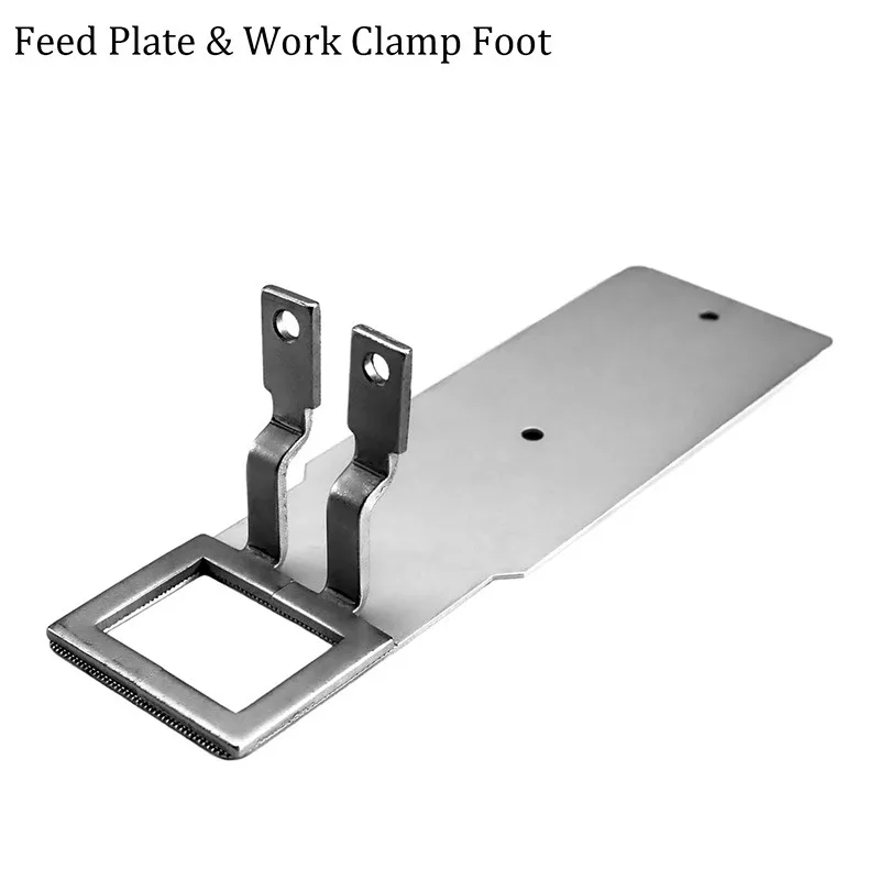 

Suitable for Brother KE430D,KE430F Industrial Bar Tacker Feed Dog & Presser Foot Set, Working Area: 40mm×30mm, Replacement Parts