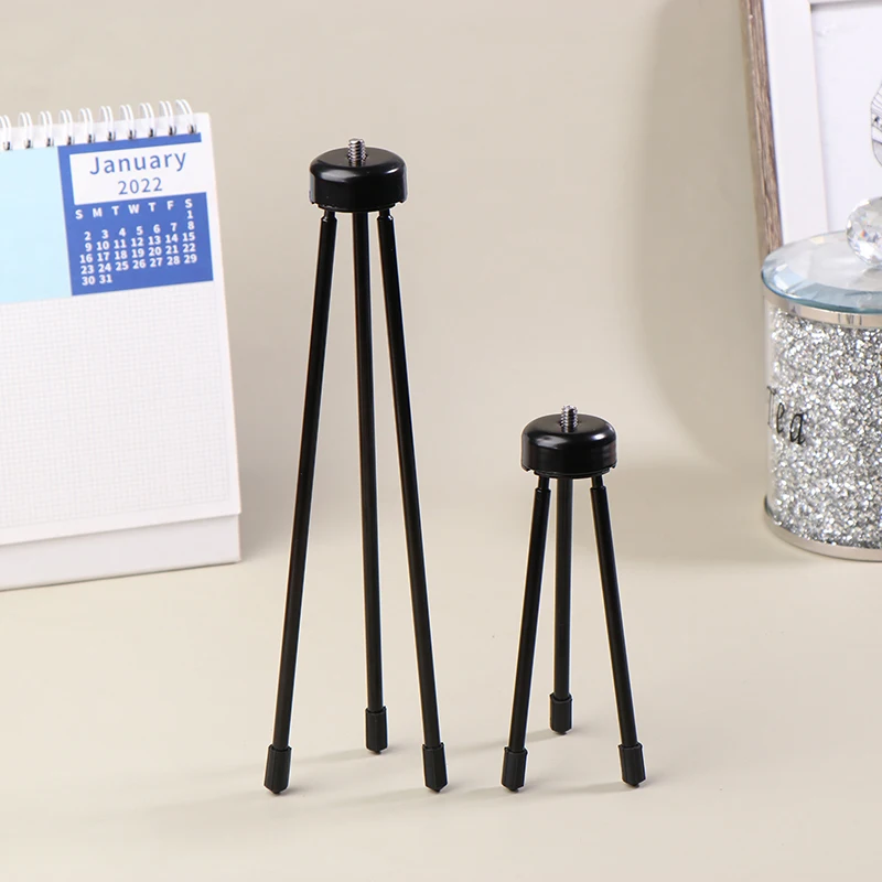 1 pz Mini treppiede da tavolo per Smartphone treppiede estensibile per telefono trippa per fotocamera Mobile Tripode Stand per Live Streaming