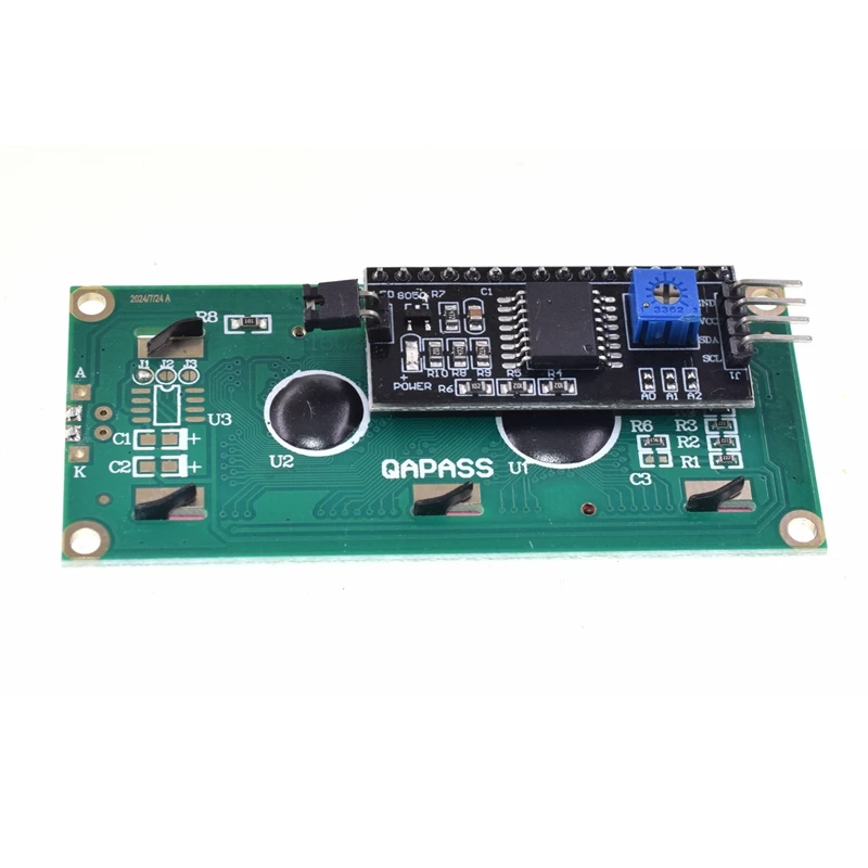 Module LCD1602 + I2C, écran bleu, 16x2 caractères, PCF8574T PCF8574, Interface IIC I2C 5V pour arduino