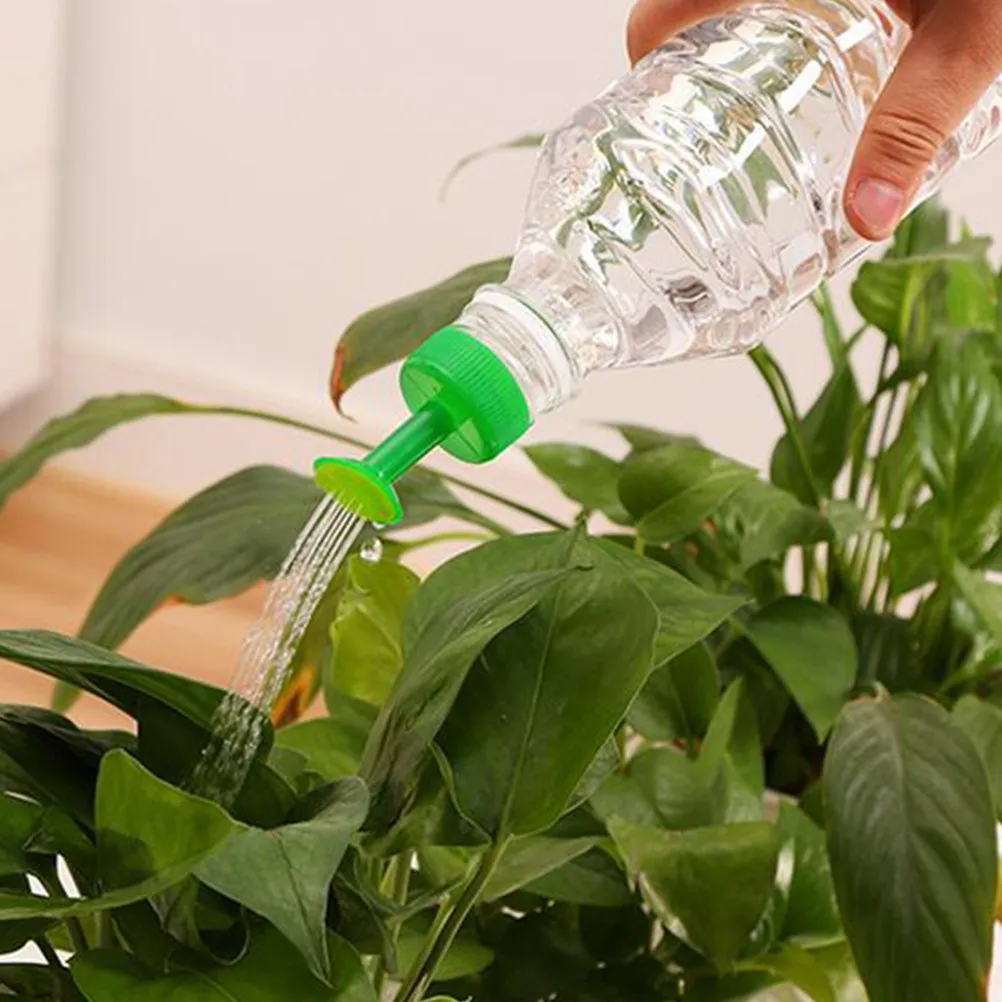 Universal Watering Device for Plants 300ml 3L Screw on Plastic Bottles Gentle Spraying Garden Tool Flower Sprinkler Head Pot
