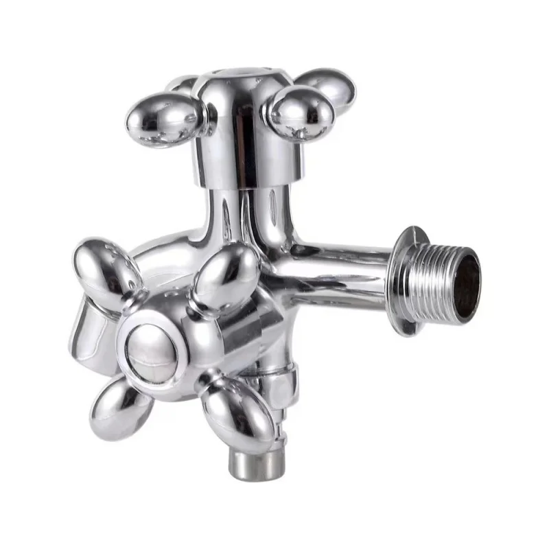 

Wall Mount Zinc Alloy Sink Faucet Kitchen G1/2 Water Tap Single Handle 2 Holes Hand Wash Basin Faucet Tap Bathroom Accessories