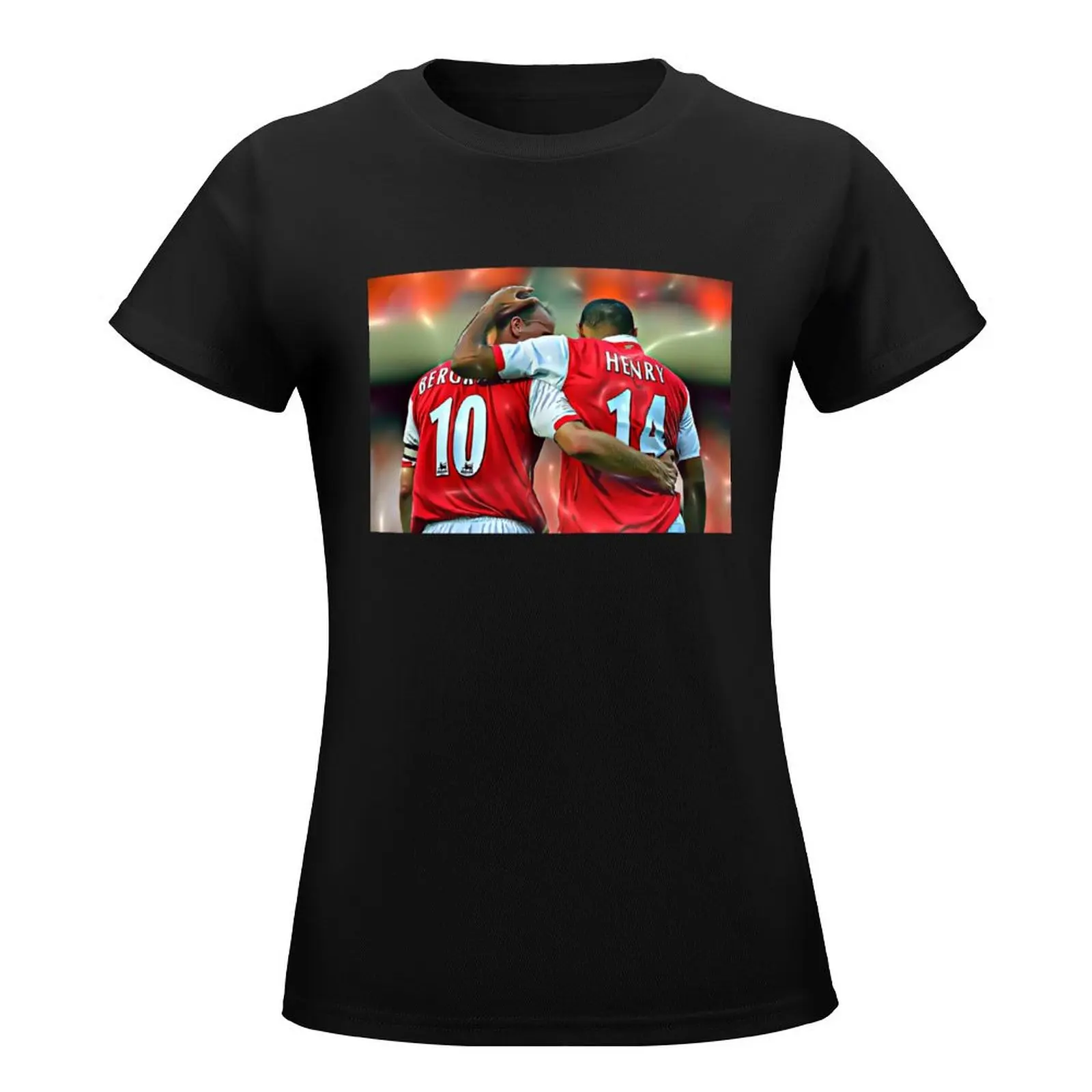 Henry and Bergkamp T-Shirt vintage clothes anime clothes t shirt for Women