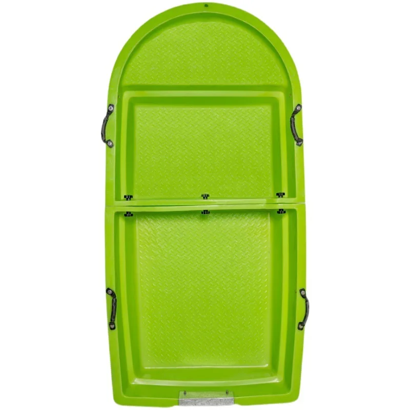 Double thickened beef tendon boat double-layer pe plastic folding boat vehicle-mounted combination boat segmented portable