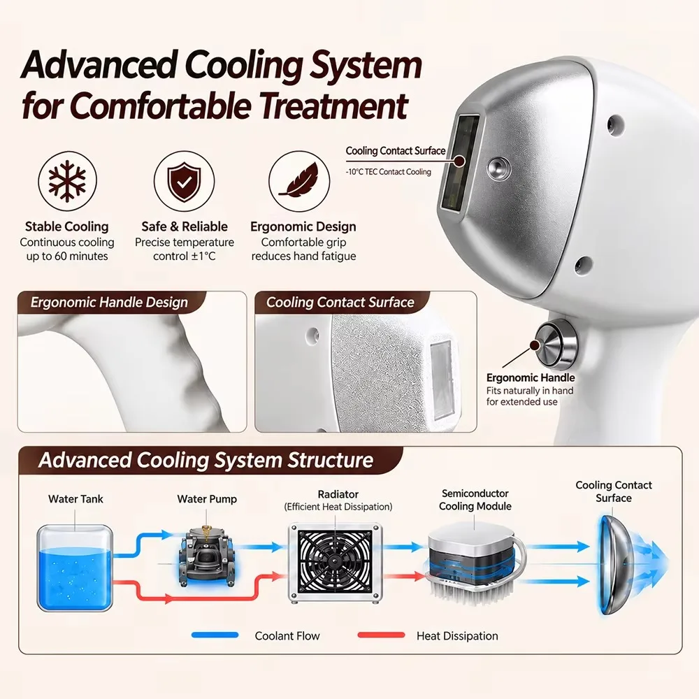 5000W High-Frequency Picosecond Diode Laser Machine 2-in-1 5-Band Super Powerful for Permanent Hair Removal And Tattoo Removal