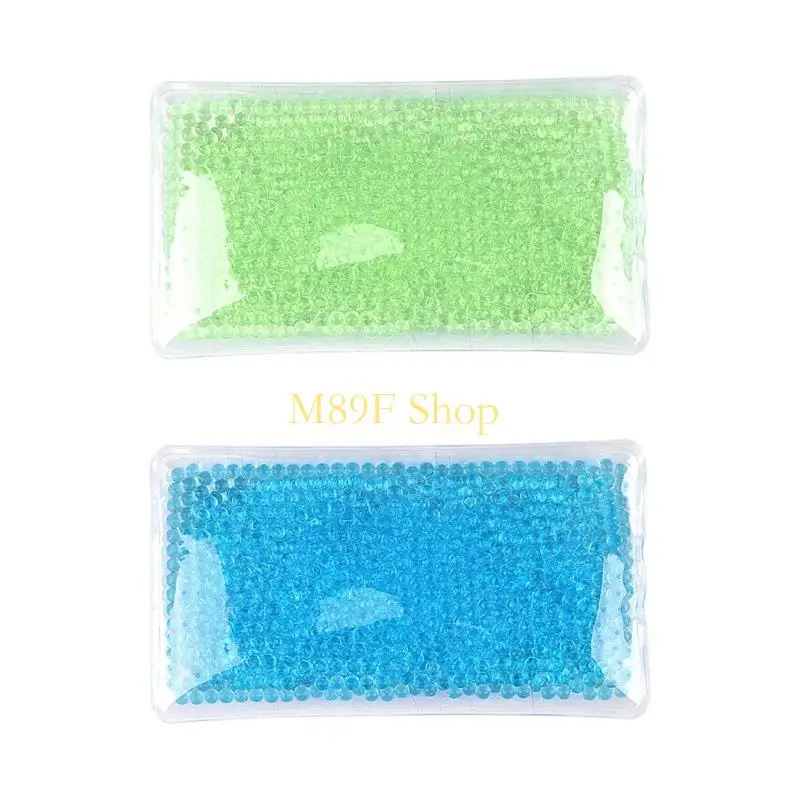 

M89F Hot/Cold Reusable Gel Bead Pack Hot and Cold Compress for Knees,Ankles,Arm,and Back Hot Cold Packs for Headach Injuries