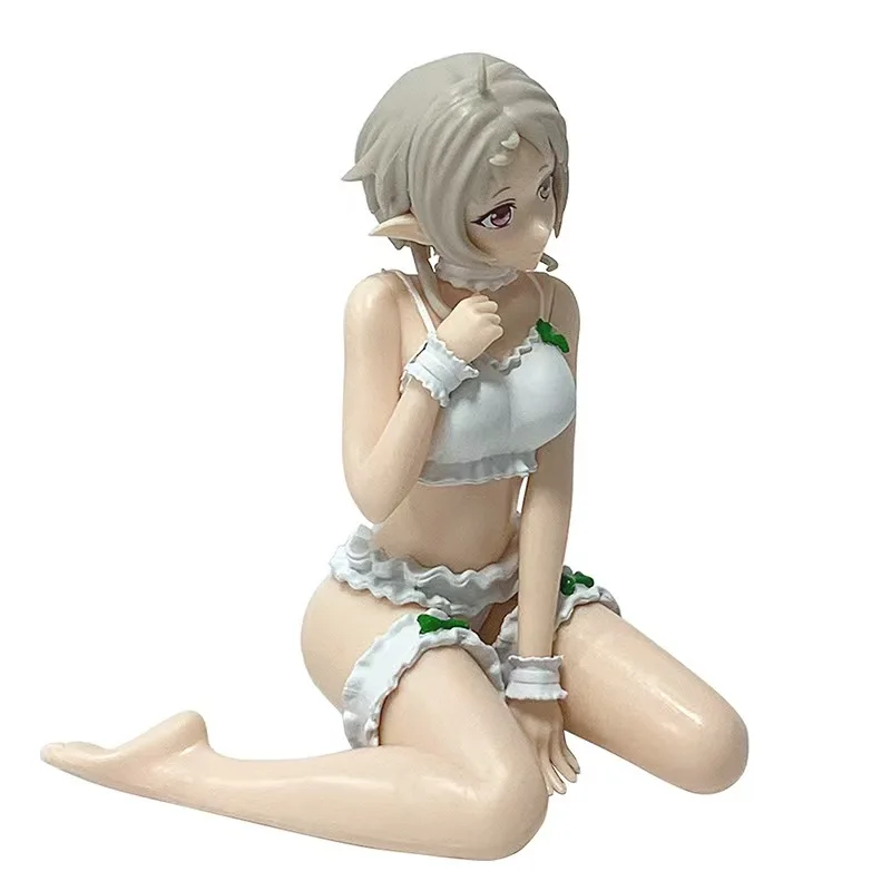 Anime 12cm sylphiette lingerie figura mushoku tensei reencarnação sem emprego eris boreas greyrat/roxy figura de ação modelo boneca gif