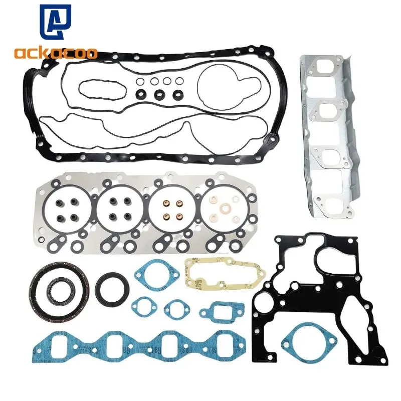 

4JB1T 4JB1 Полный комплект прокладок двигателя Прокладка головки 5878127061 для пикапа Izuzu ELF 250 NKR NHR Truck 2,8T Bobcat Loader 843 853 1213