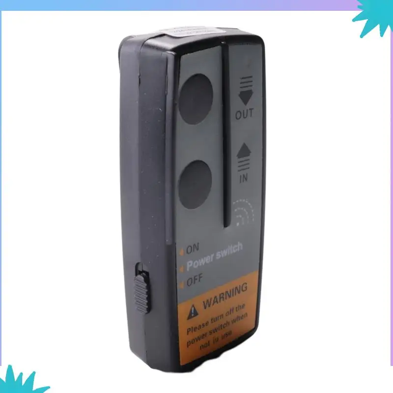 ABZW 6 ensemble 12V 24V 2.4G 50M universel voiture sans fil treuil grue télécommande avec double combiné gamme à distance