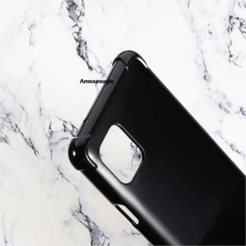 for lg q92 5g case ultra thin crystal clear bumper soft tpu cover case guard saver protector on the for lg q92 5g image 3
