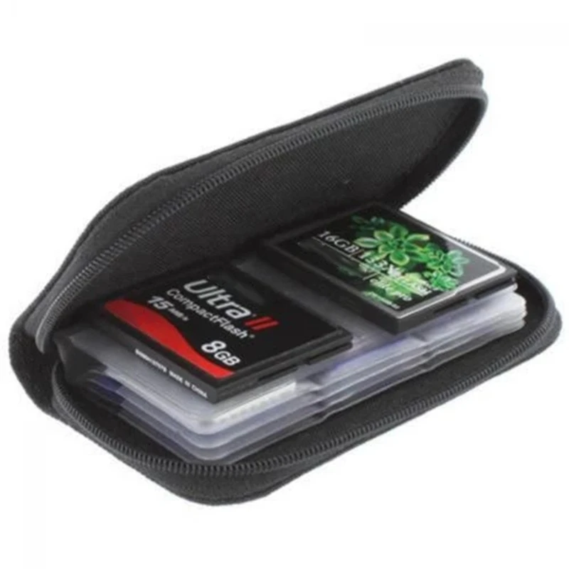 22 Slots Handy Memory Card for CASE Pouch Wallet for sd SDXC SDHC CF Compact Memory Card for Game Card Storage Travel Carrying