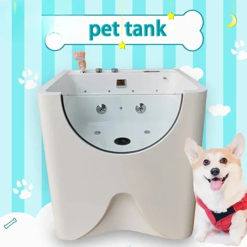 Acrylic Pet Bubble Tub With And Milk Bath Bathtub Dog Grooming SPA