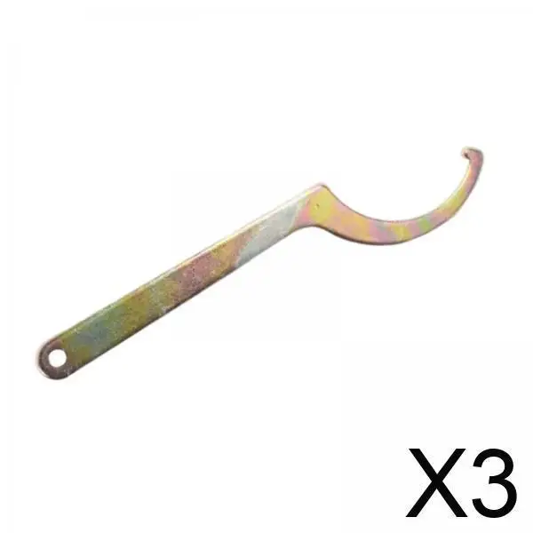 

3x Motorcycle Rear Shock Spanner Wrench Hook Wrench Repair Parts Hand Tool