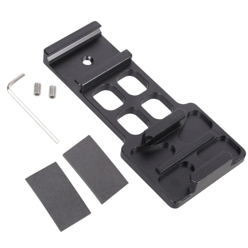 

31BA 20mm Side Rail Mount for 11/10 Double Sided Screws Mounting Connector Base Aluminum Alloy Clamp Holder