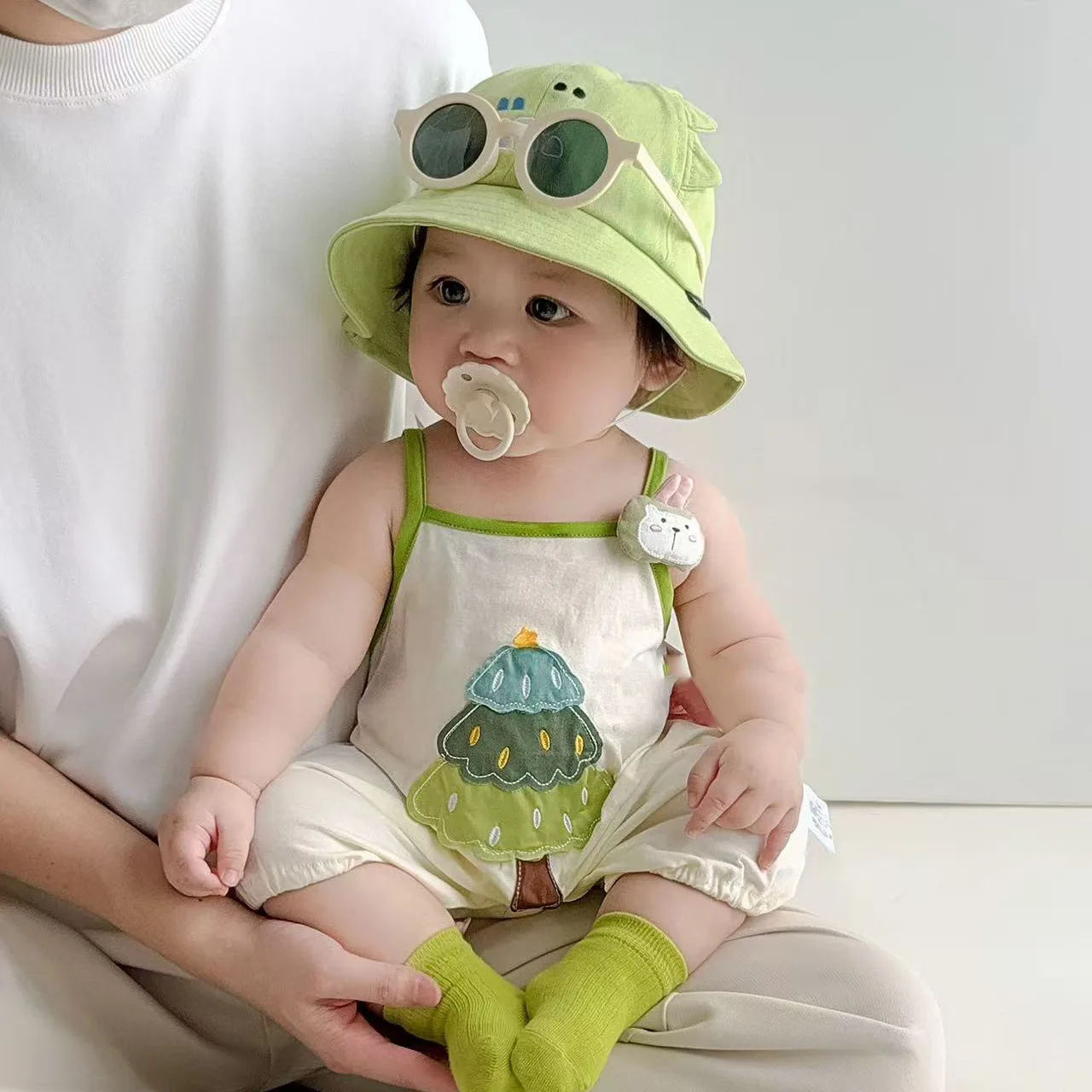 Summer Cute Baby Clothes Baby Suspender Jumpsuit Cartoon Crawling Suit Outdoor Wear Summer Rompers 2026 New