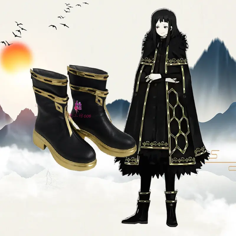 Game Library Of Ruina Zena Cosplay Shoes For Men Women Halloween Carnival Party Dress Up Custom Made Anime Cosplay Boots view 3
