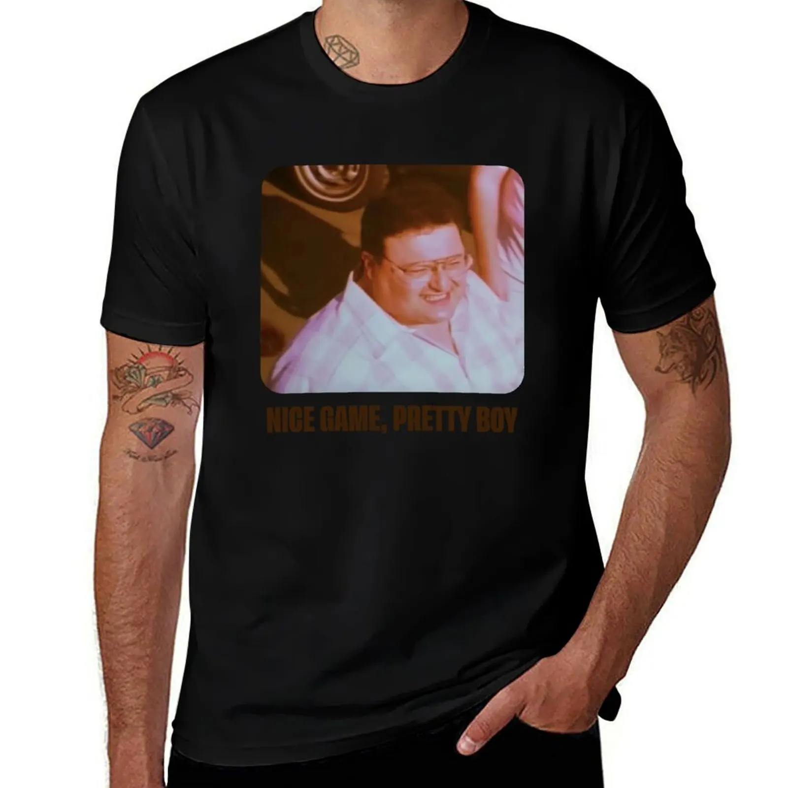 

Seinfeld: Nice game pretty boy T-Shirt customs clothes graphic t shirt vintage mens clothing