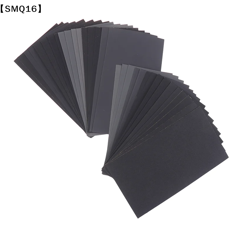 15/18Pcs Sandpaper Kit Water/Dry Sanding Paper Abrasive Polishing Tools 400/600/800/1000/1200/15002000/2500/3000 Sandpaper【SMQ】