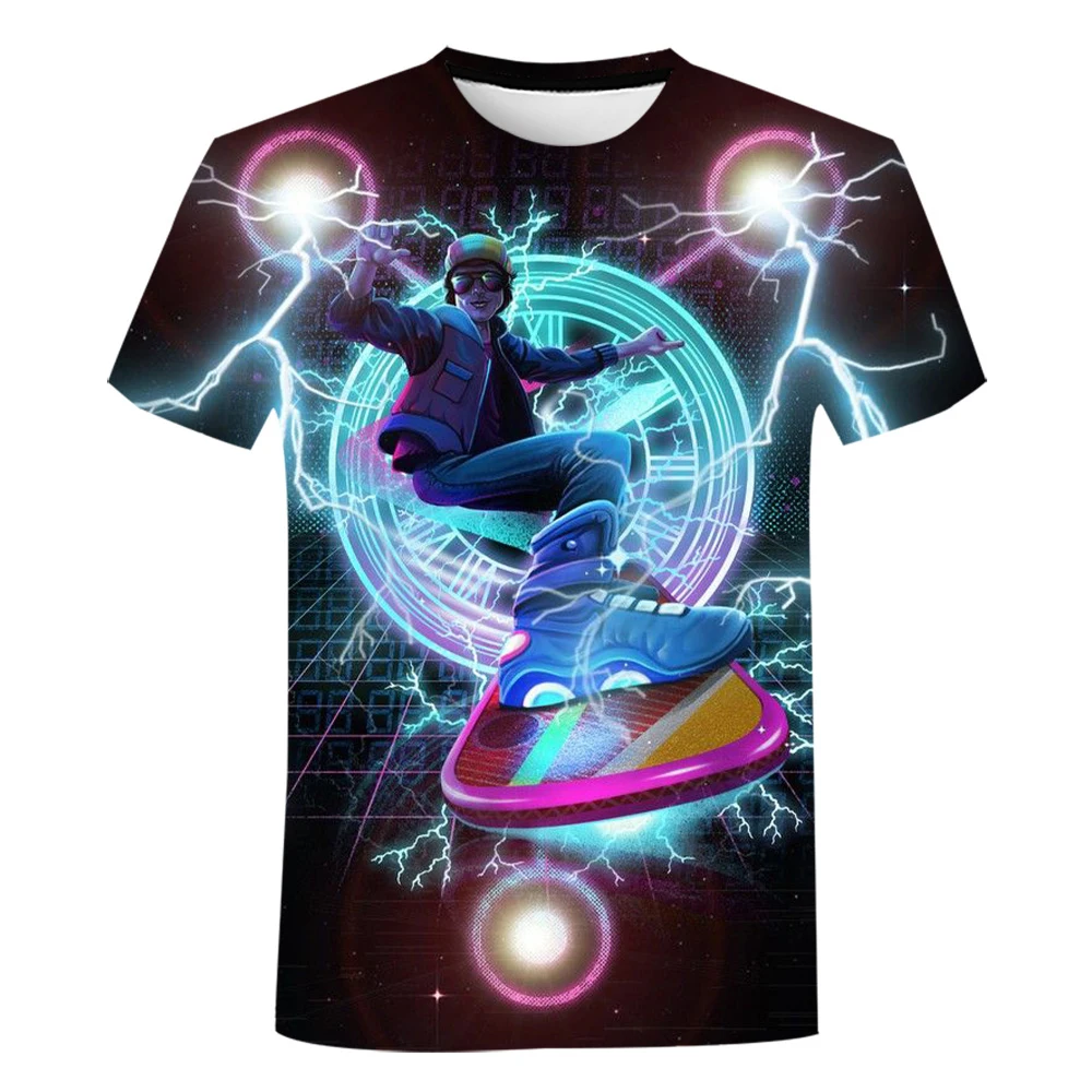 تي شيرت مطبوع ثلاثي الأبعاد جديد من موديلات عام 2023 تي شيرت غير رسمي أنيق للرجال والنساء تي شيرت للأولاد الصغار تي شيرت هيب هوب تي شيرت صيفي للرجال