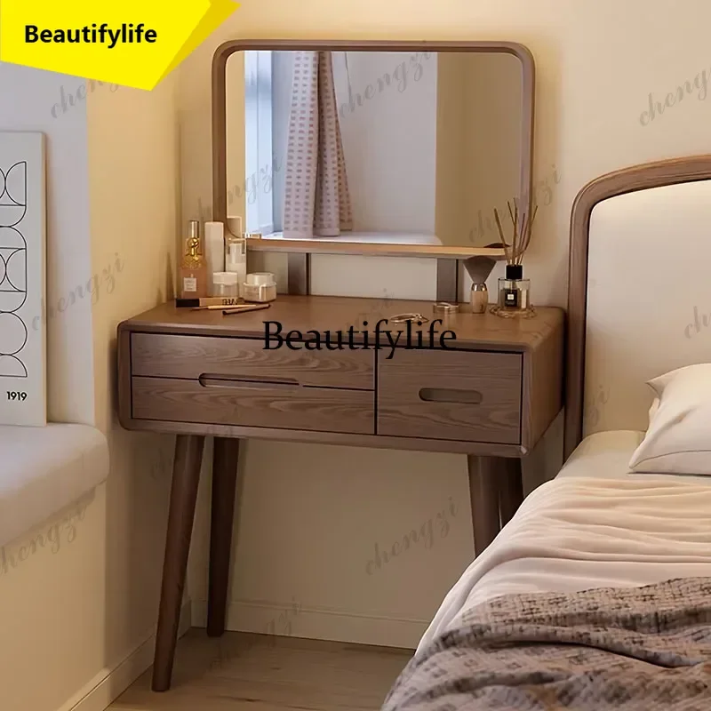 AA45  Bedroom Desk Vanity Table Storage Drawers Mobile Luxury Tall Women Modern Dressing Table Organizer Penteadeira