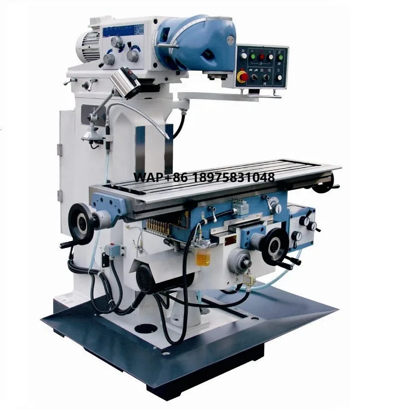 X6232A china fremadora de torreta universal rotary head milling machine ram type universal turret milling machine turntable