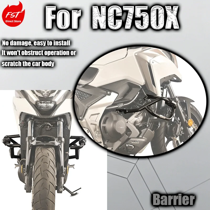 

Fit for NC750X Crash Bar, Bumper, Anti-fall Guard, Racing Bar, Engine Protection Modification Parts