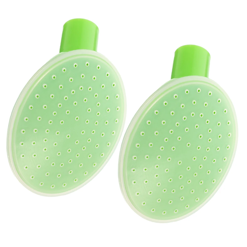 

2 Pcs Sprinkler Head Watering Kettle Nozzle Plant Rose System for Potted Plants House Devices Green Waterer