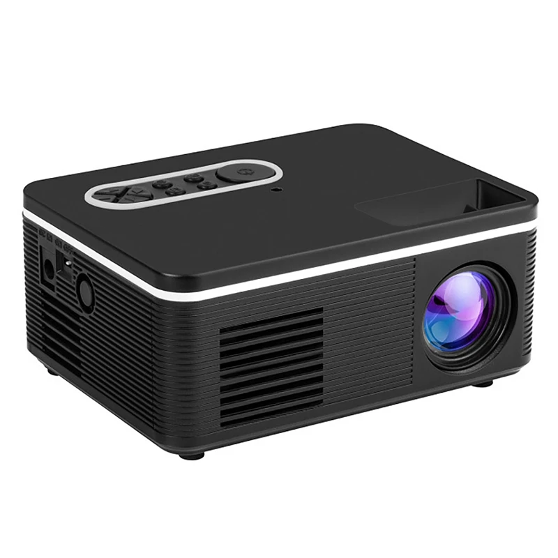 

Projector S361 400 Lumens 1080P Household Parent-Child Portable Projector Mini LED TV