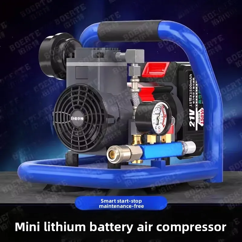 

Литий-ионный воздушный компрессор, мини-портативный воздушный насос, безмасляный компрессор, деревообрабатывающий гвоздодер, воздушные компрессоры