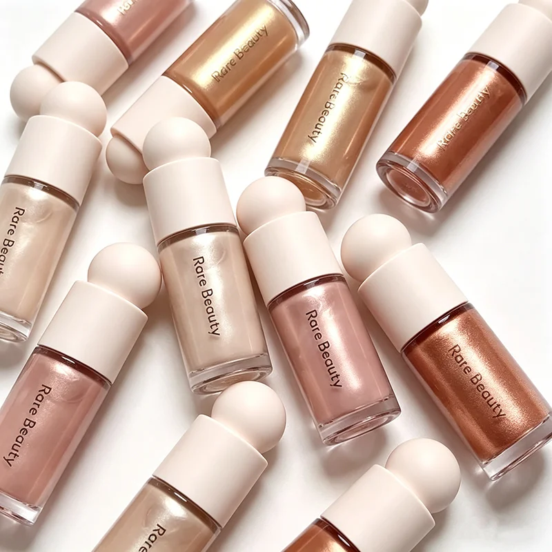 Rare Beauty Flüssiger Highlighter Schimmer Langanhaltend Wasserfest Natürlicher Glanz Gesicht Körper Mischbarer Highlighter Kosmetikprodukt für Alltag und Party