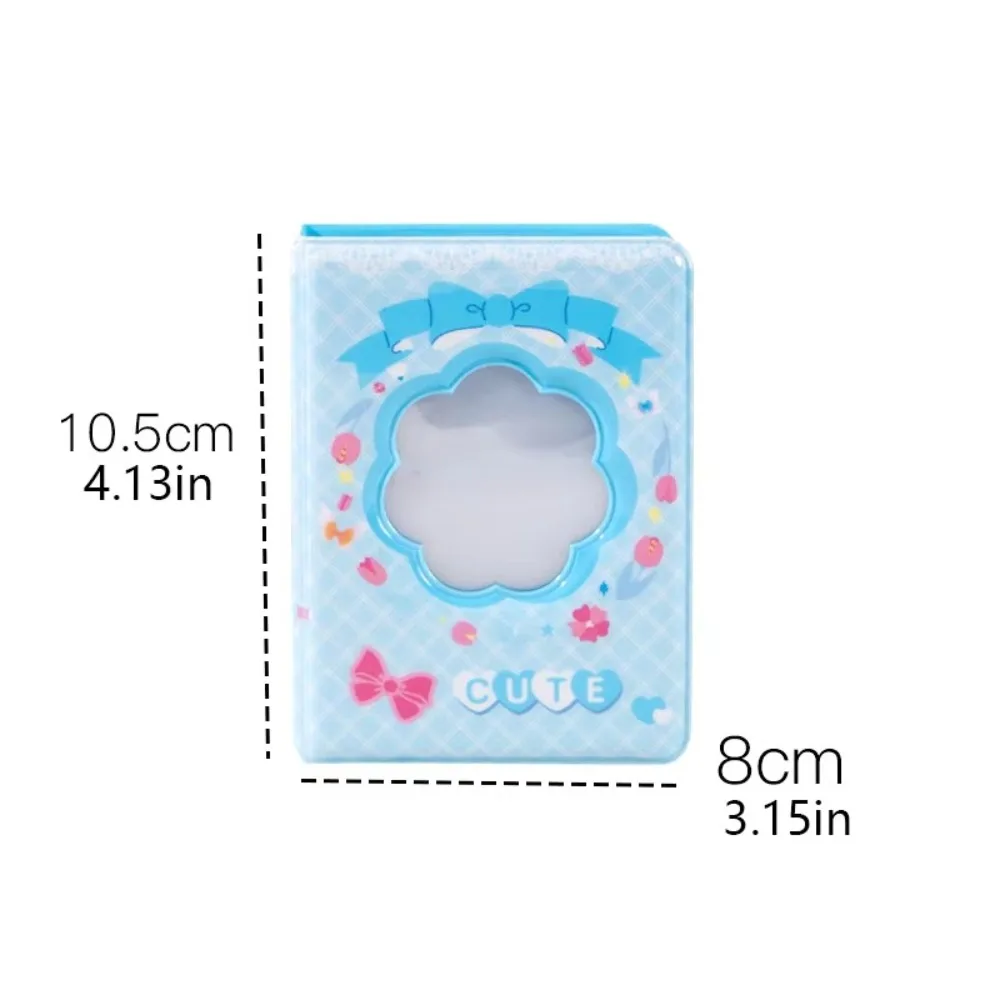 Kawaii PVC Card Book 3 Inch 40 Slots Card Binder Photo Card Protective Sleeve