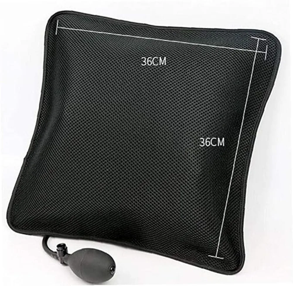 Roho Cushions Inflatable Lumbar Support Guaranteed Comfort Anytime During Travel Cushioned Camping Chairs Lumbar Support