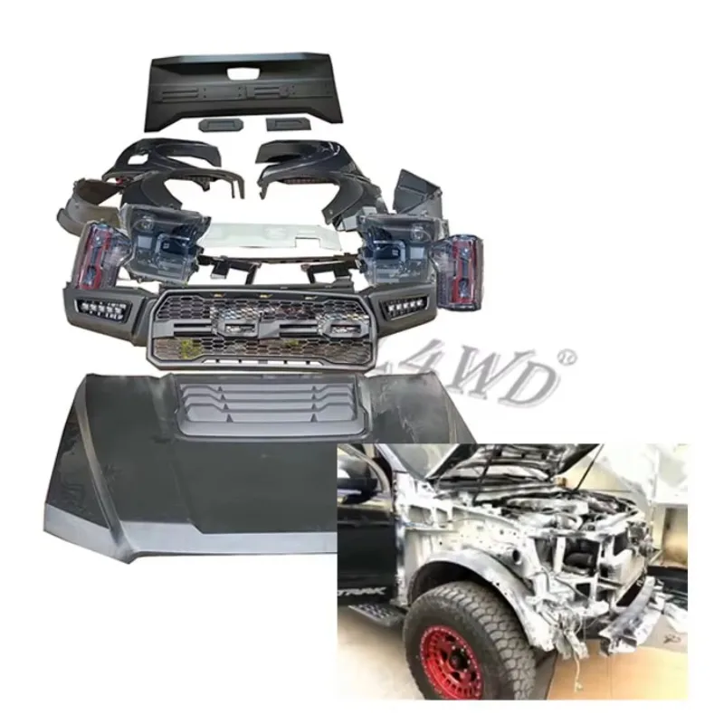 Facelift Kit Front Bumper Conversion Kit Body Kit For Ranger T7 T8