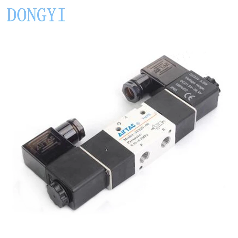

Электромагнитный клапан 3V200 3V220 3V220-06 3V220-08 A B C F AC220V DC24V DC12V AC110V