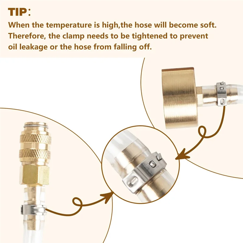 

Комплект для прокачки гидравлического рулевого управления для комплекта трубок заливной жидкости гидравлического рулевого управления Seastar для всех подвесных, sterndrive и Inboard-A14Z
