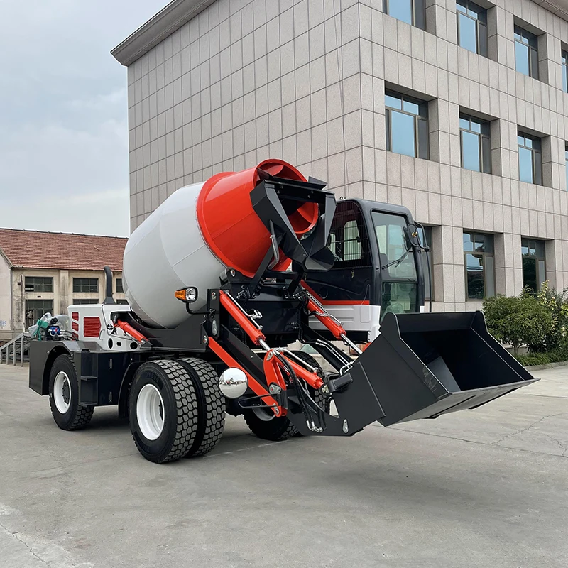 

Multi Functional Mini Self Loading Concrete Mixer Self Loading Concrete Mixer Truck 2cbm 3cbm