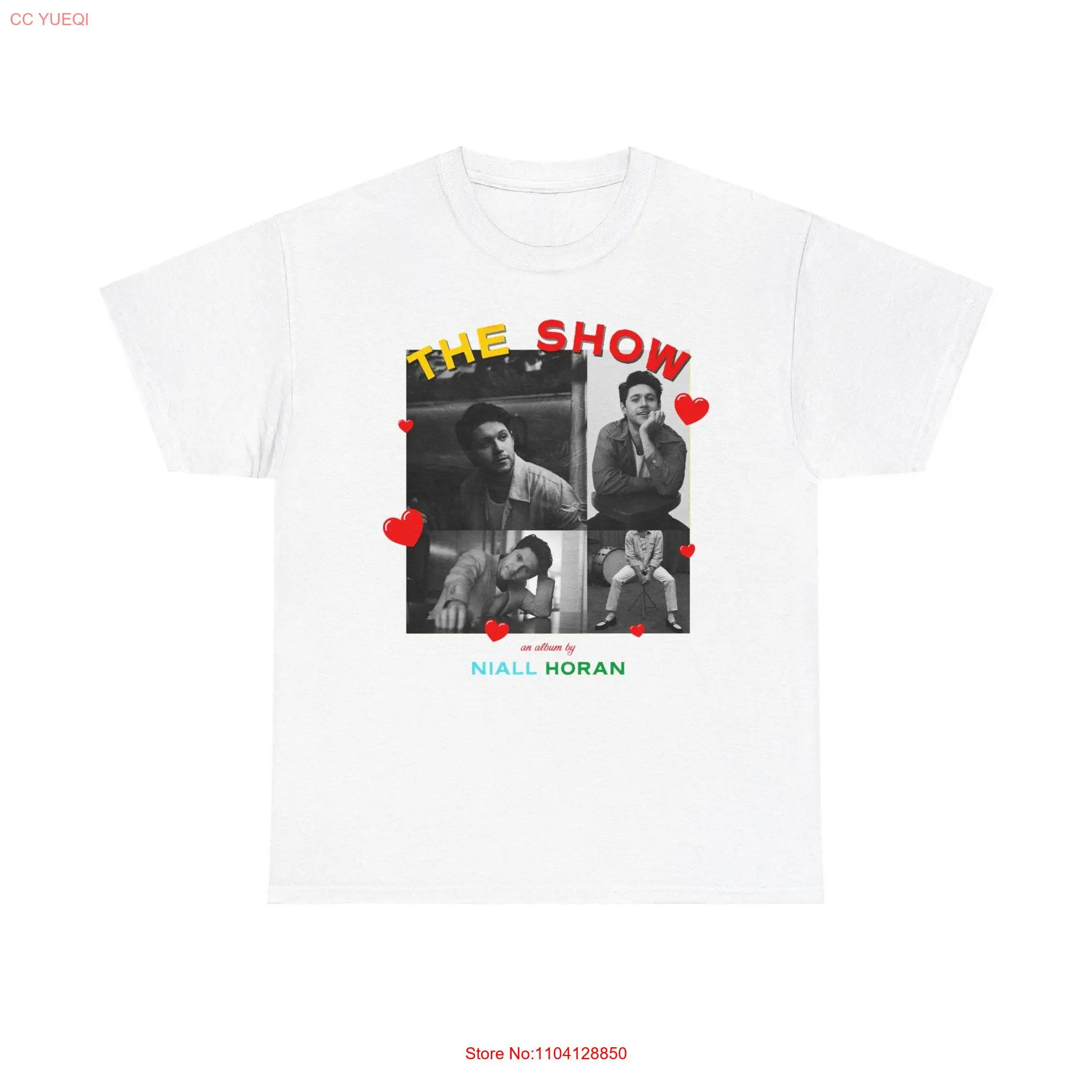 Niall Horan-Camiseta The Show Best For her 1D Fans, manga larga o corta