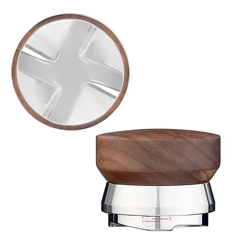 51mm 53mm 58mm Stainless Steel Coffee Distributor Espresso Tamper Press Powder Leveler Barista Accessories Tool
