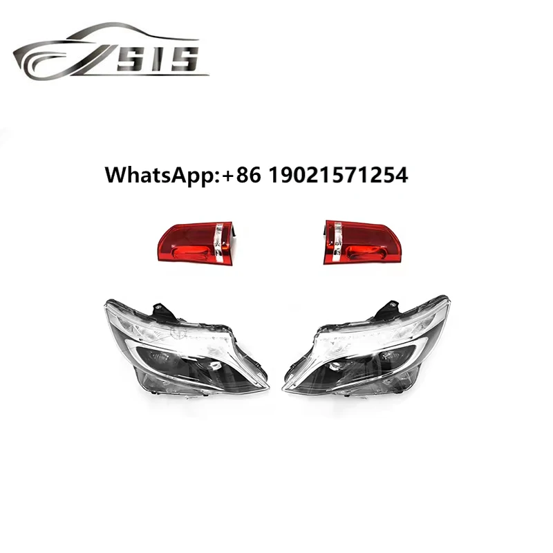 

W447 Vito V250 V260 V300 Car Parts Auto Parts V Class 2014+ Kit Headlights Fit for Led Headlights W447 Vito V250 V260 V300 Lamp