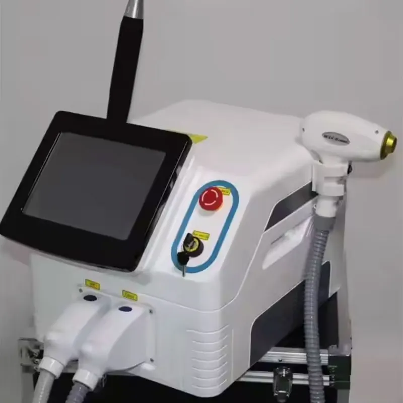 Professional 2-in-1 diode 808 skin regeneration freezing point laser hair removal tattoo removal laser hair removal machine