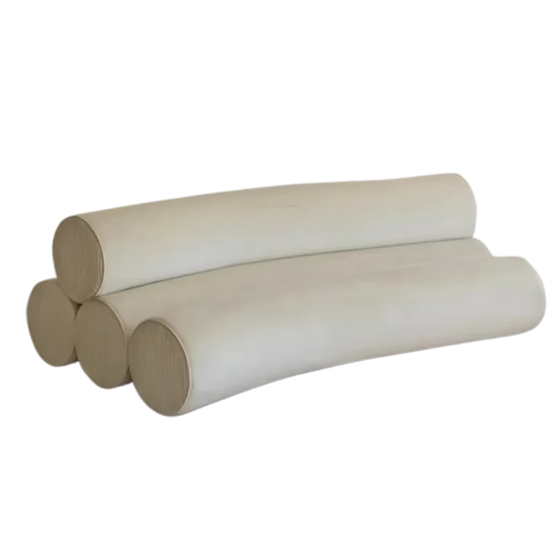Nordic Luxury Curved Sofa Living Room Hotel Designer Accent Sectionals Couch Salon Puffs 2025 Sofa Wohnzimmer Furniture Home