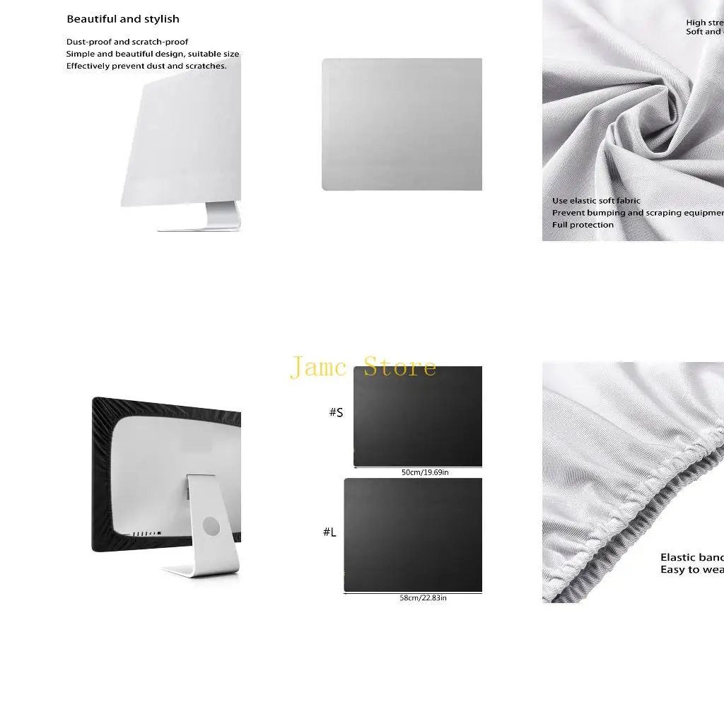 

LX0B Защитный чехол для монитора компьютера для 21/27 и для 27, пылезащитный чехол для компьютерного монитора,